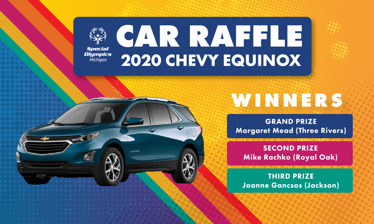 Car Raffle winners' names