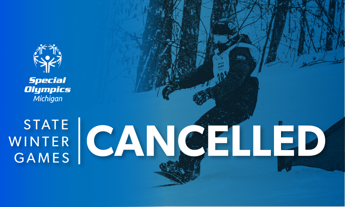 Special Olympics Michigan State Winter Games Cancelled