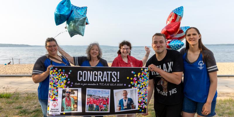 Area 2 athlete celebrates USA Games nomination