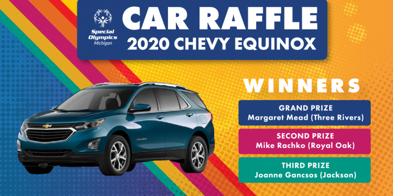 Car Raffle winners' names
