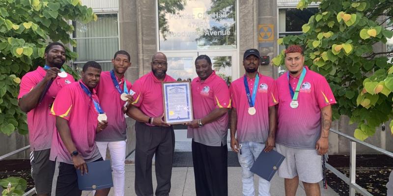 Team Pontiac with resolution from City of Pontiac