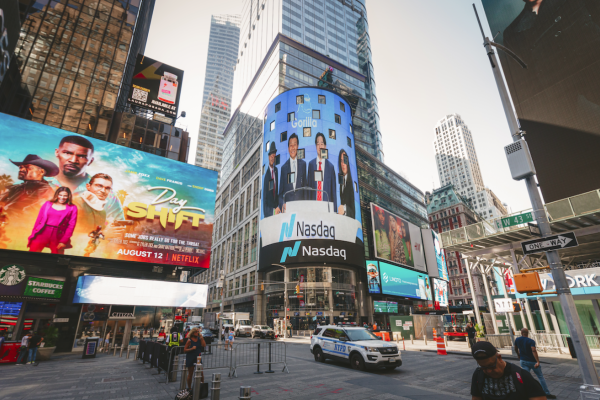 Nasdaq building in NYC