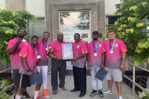 Team Pontiac with resolution from City of Pontiac